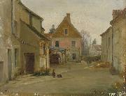 Pierre Edouard Frere Village street oil painting artist